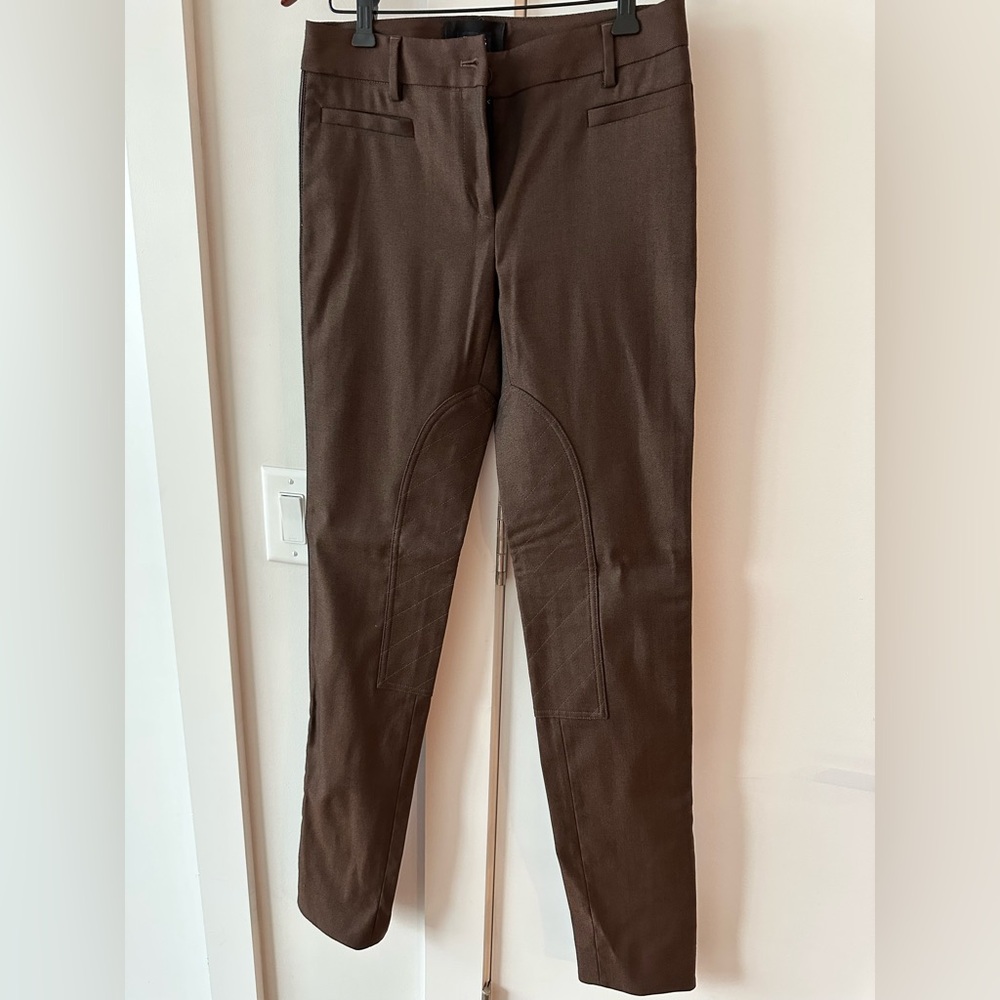 Dolce&Gabbana Leather Trim Riding Pants Size 4